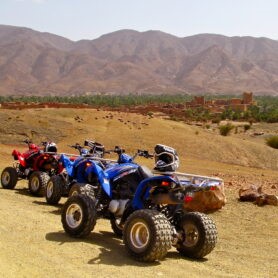 Quad dans la Palmeraie et le désert de Jbilat