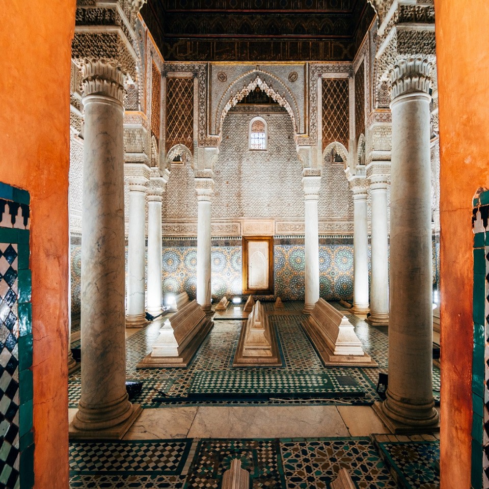 Visite des tombeaux Saadiens