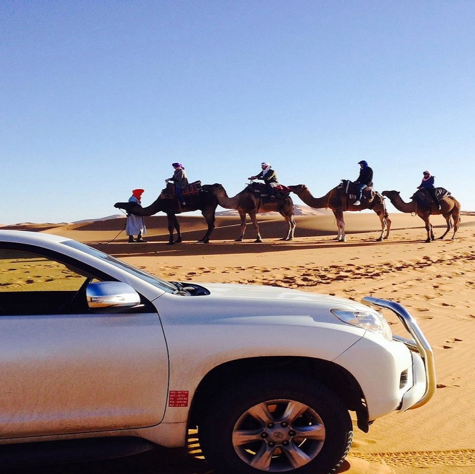 Excursion en 4x4 dans le désert d'Agafay