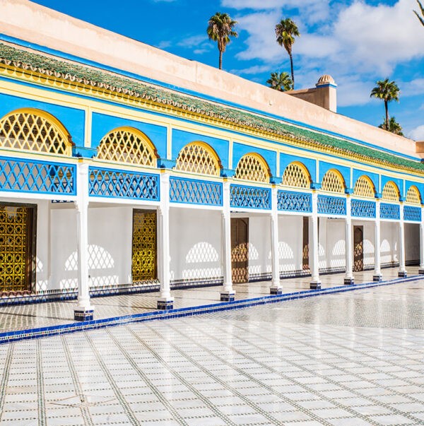 Visite du Palais de la Bahia